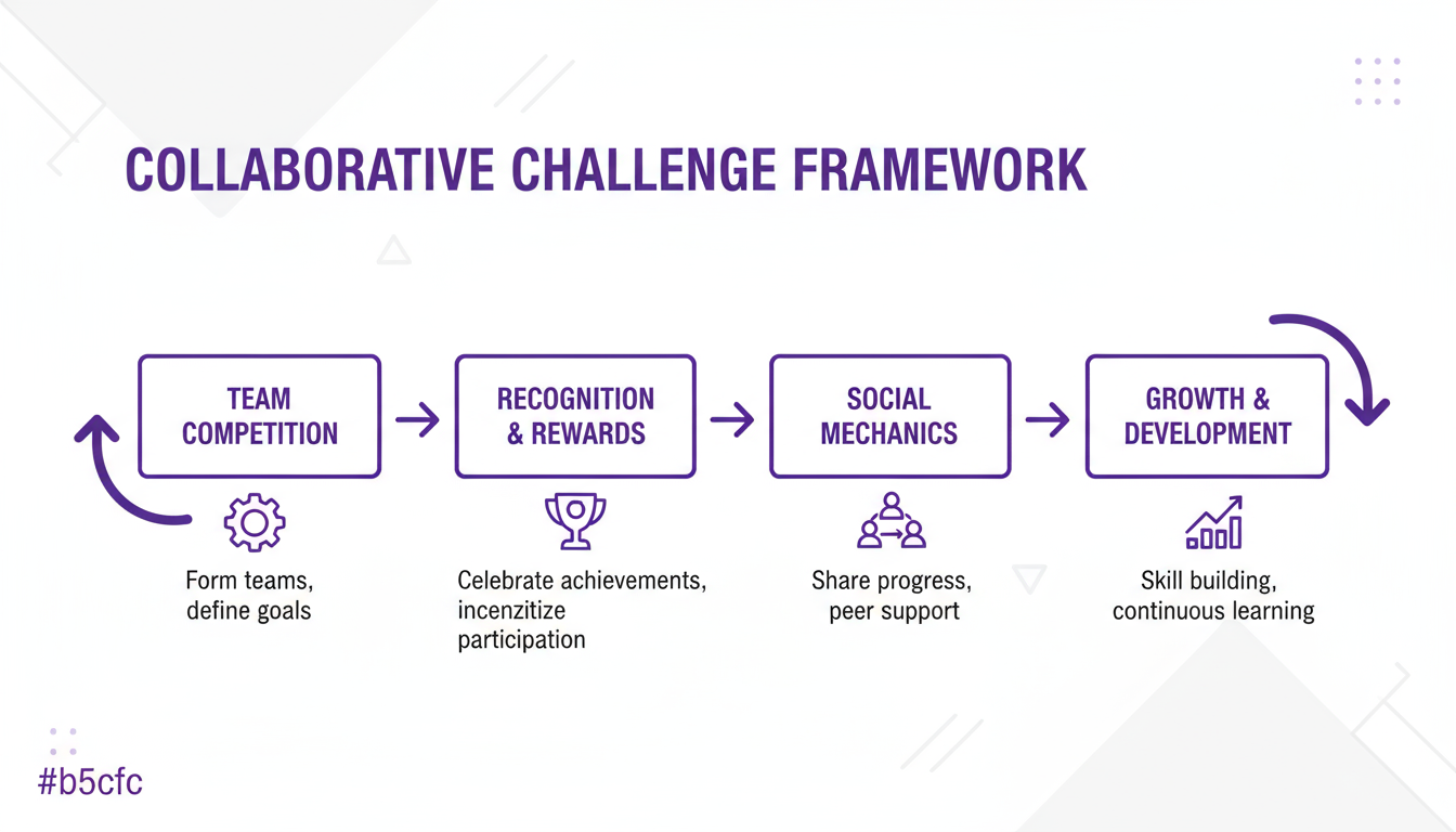 Collaborative challenge framework implementation diagram