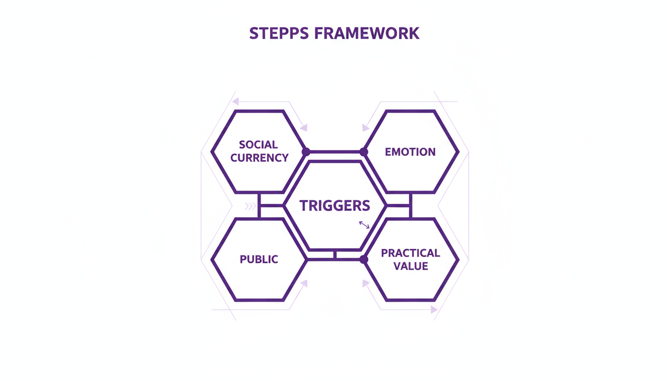 STEPPS framework visualization with six pillars